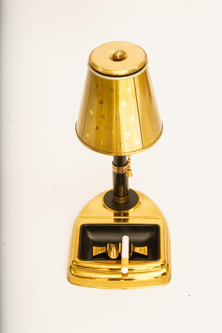 cigarette dispenser lamp Cigarette Dispenser with ashtray england 1960s at 1stDibs