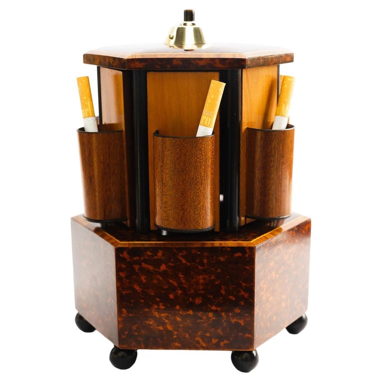 vintage rotating cigarette holder Rotating Cigarette Dispenser with music circa 1950s at 1stDibs