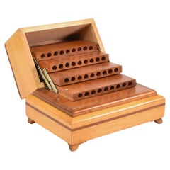 Wood Cigar Boxes and Humidors
