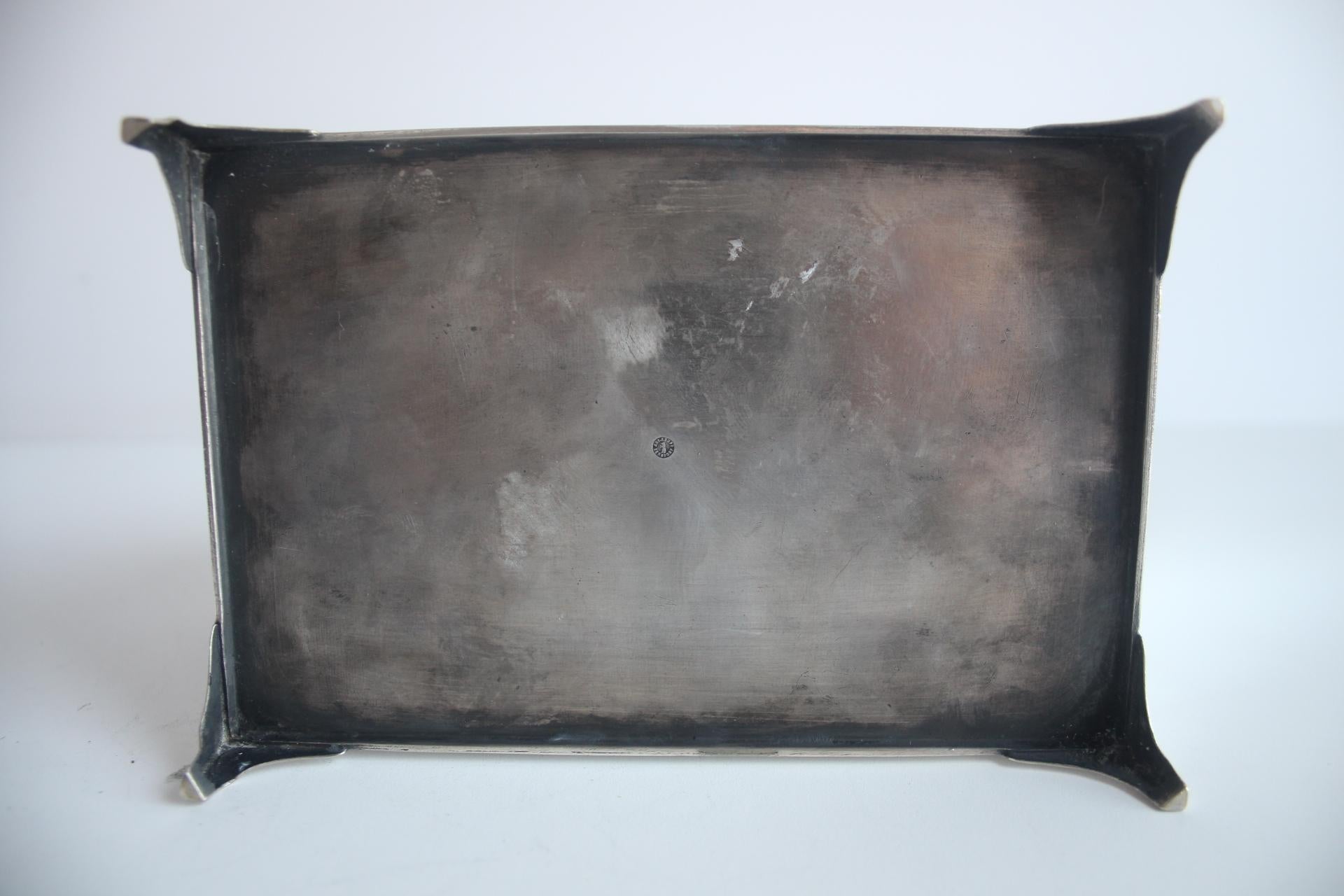 Scatola per sigarette o sigari, Art.Krupp Berndorf, CIRCA 1900 in vendita 3