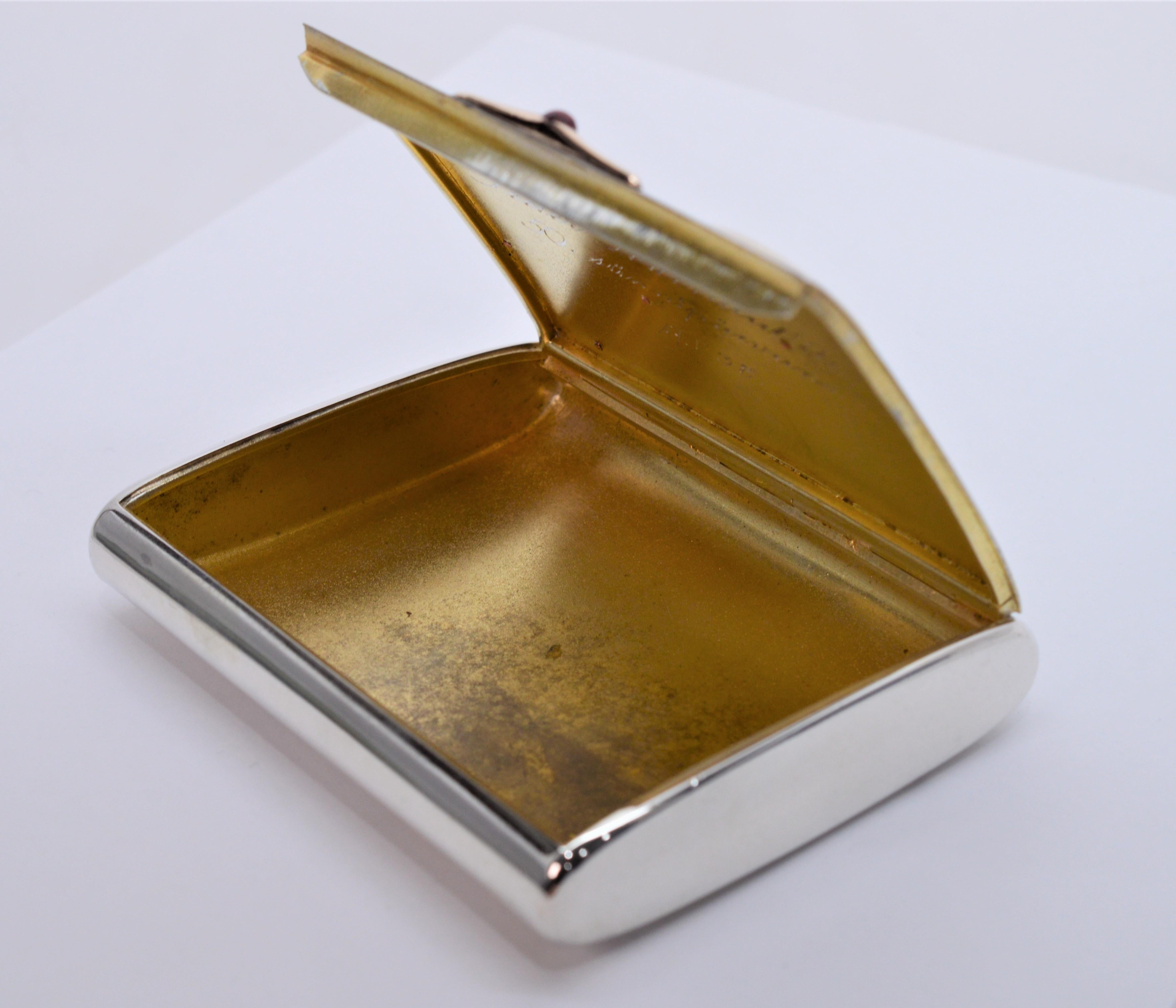 Cigarette Presentation Case, circa 1930 2