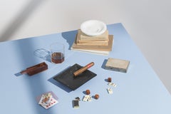 Cigarettes and Cigar Ashtray in Marble by Chiossi, Made in Italy in Stock