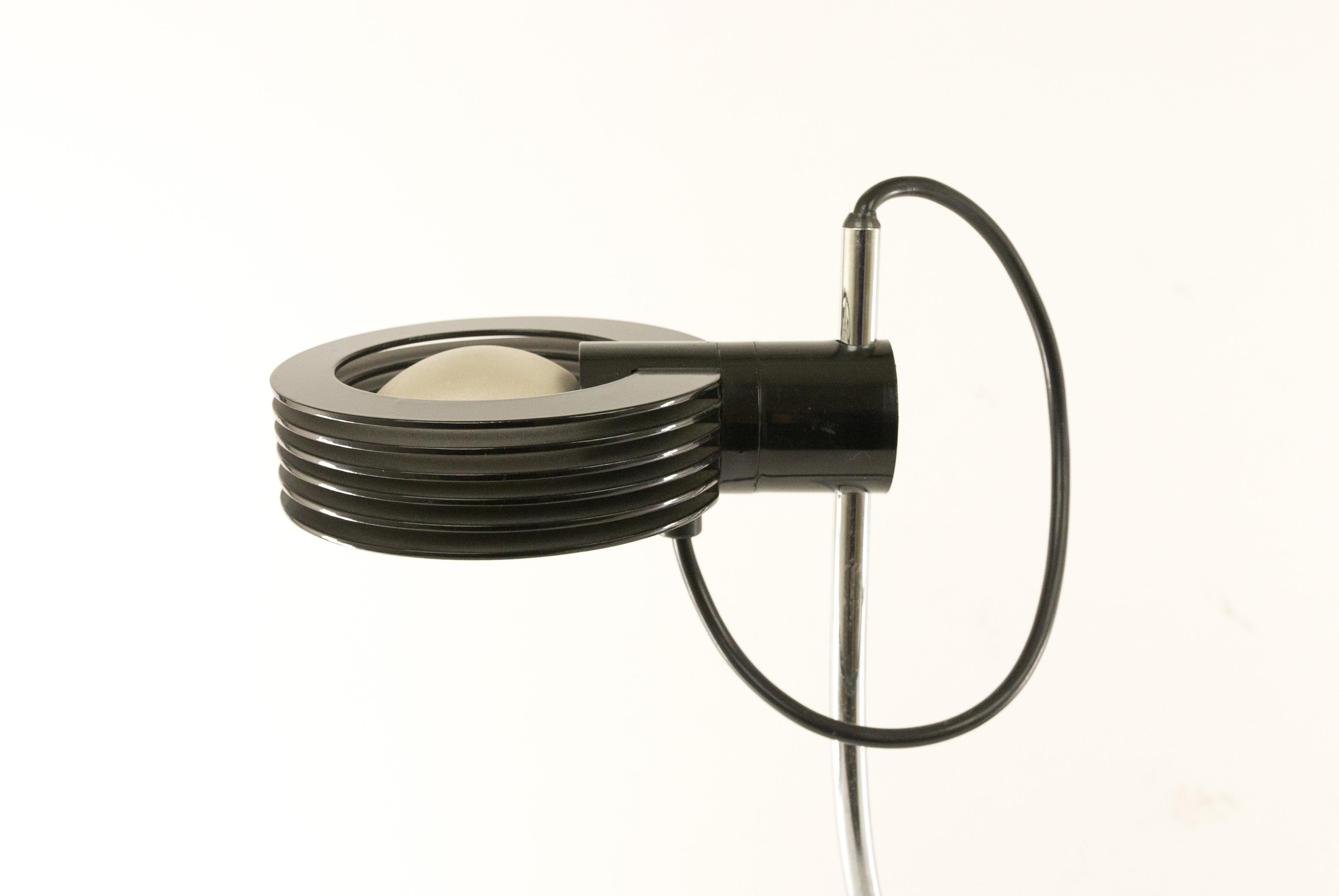 Mid-Century Modern Cigno Halogen Table Lamp by Iguzzini, 1970s For Sale