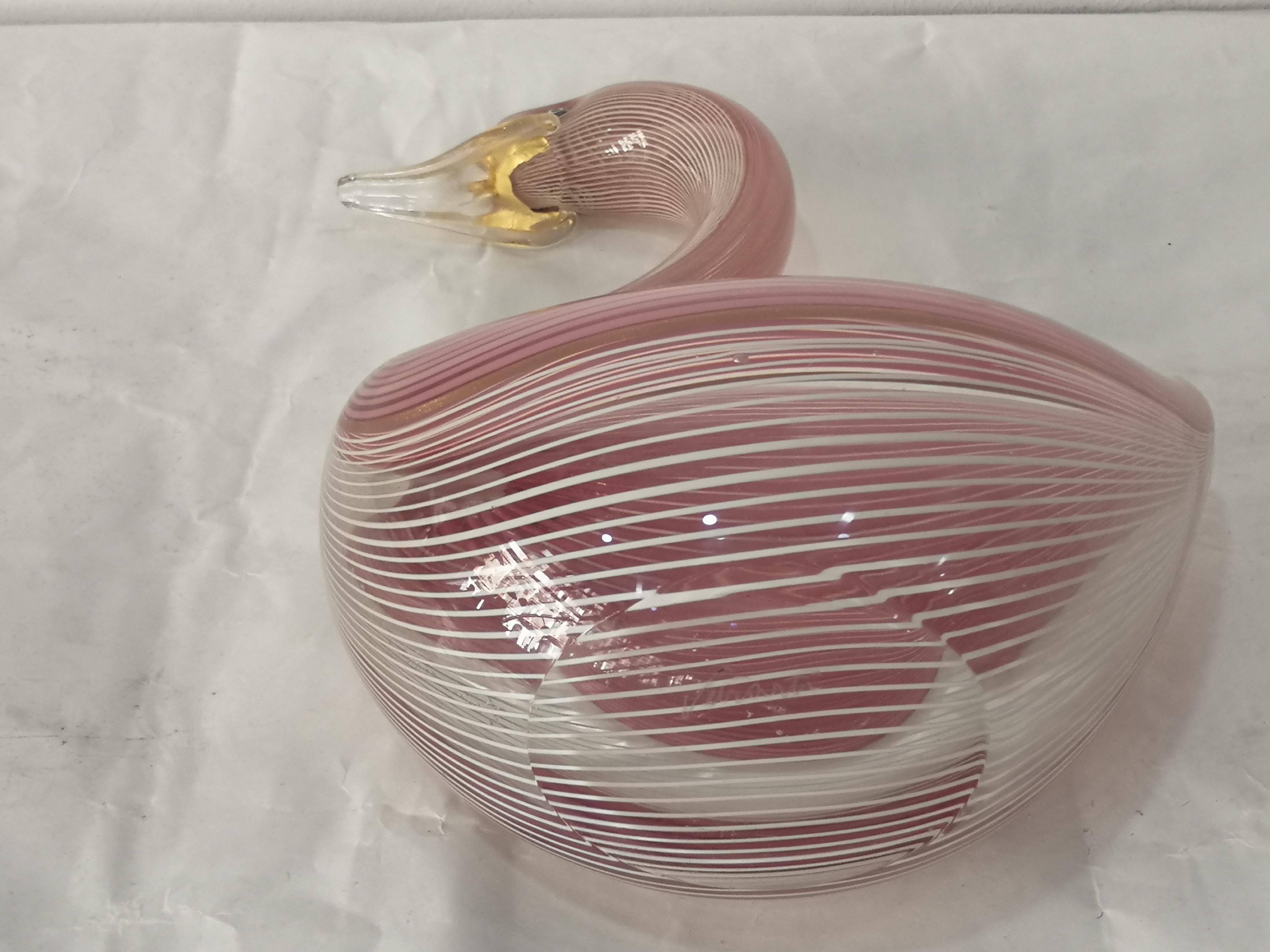 Cigno in vetro di Murano anni 20 in vendita 4