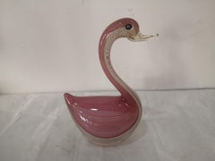 Cigno in vetro di Murano anni 20