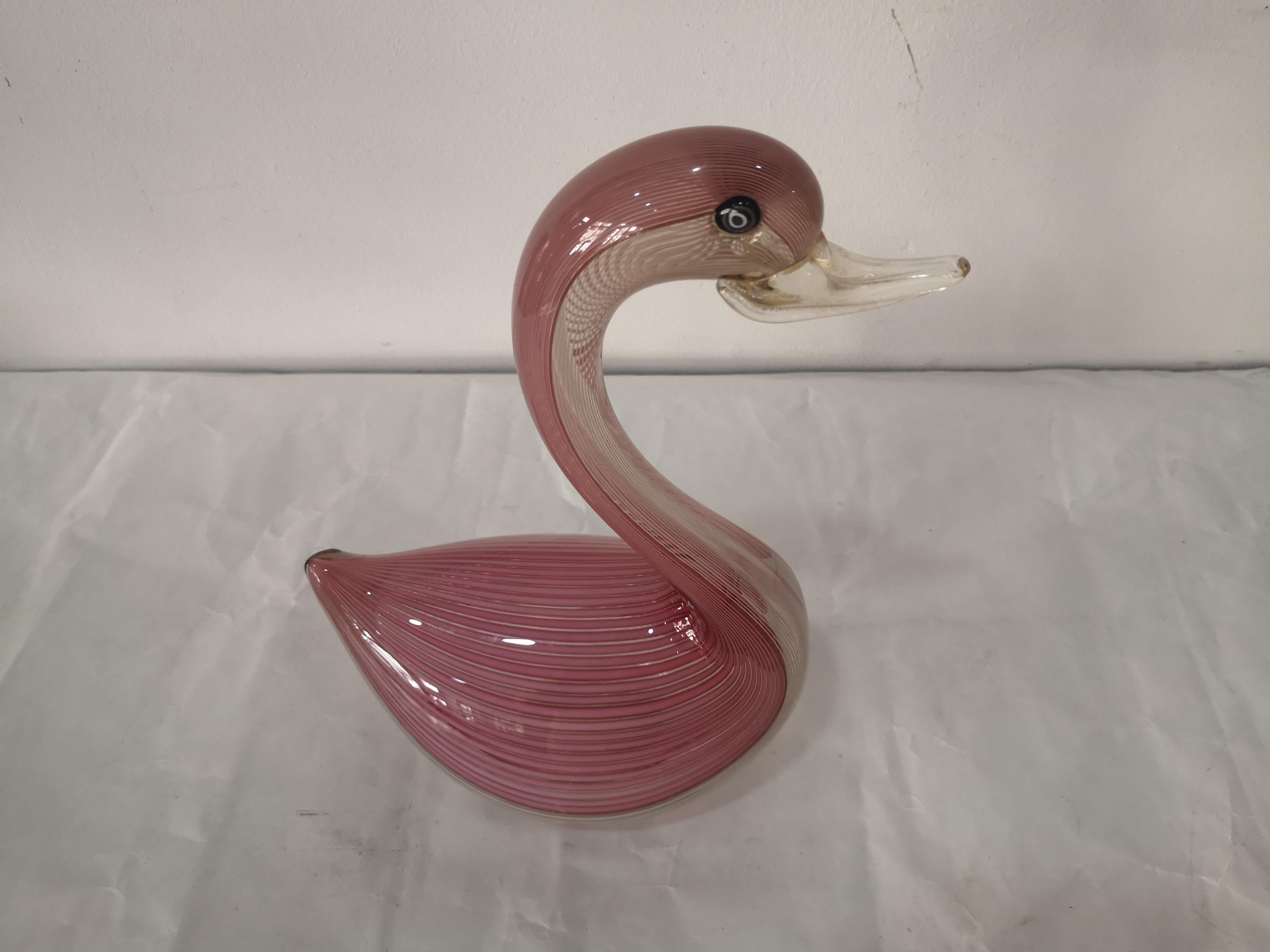 Italiano Cigno in vetro di Murano anni 20 in vendita