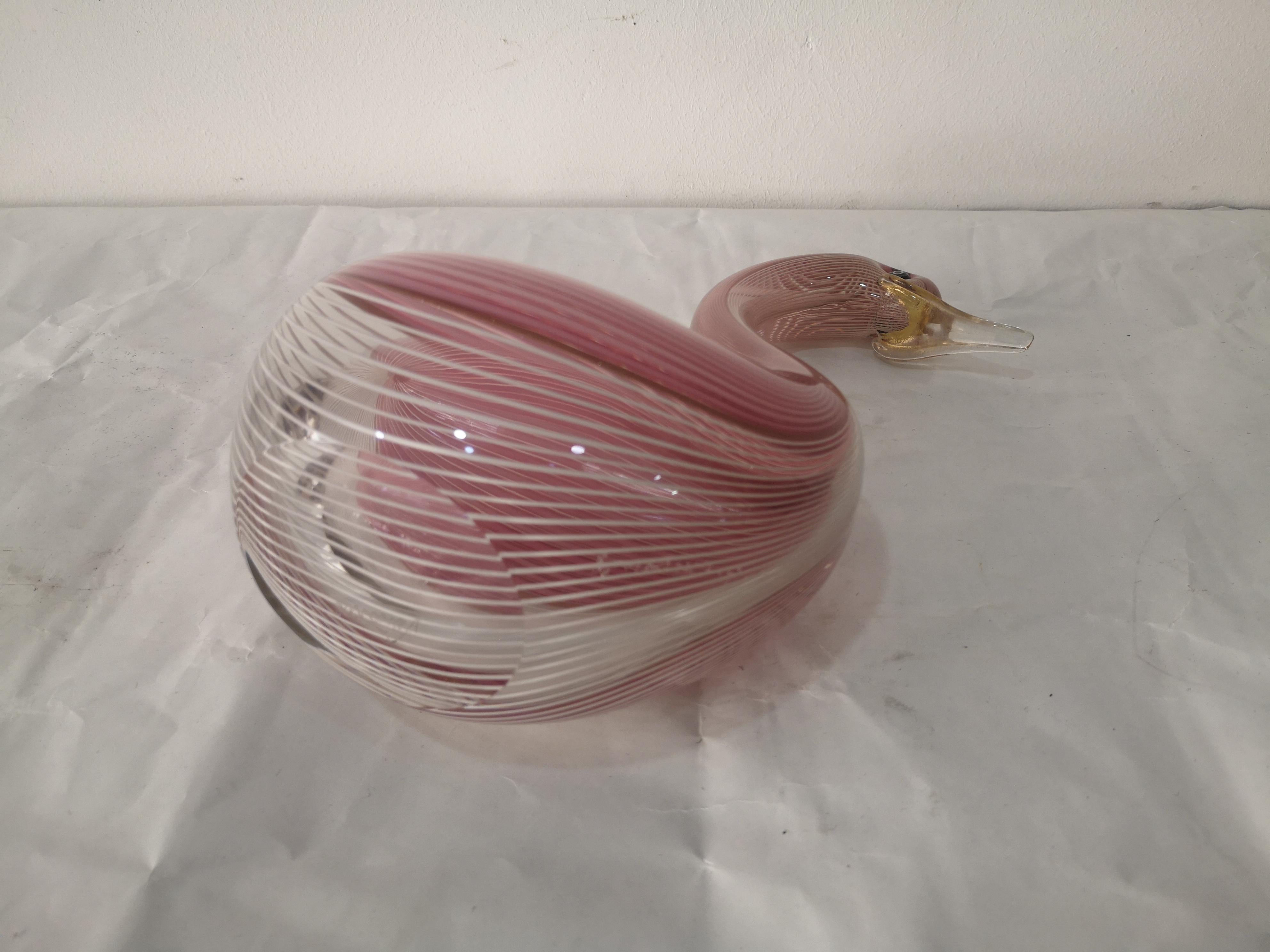 Cigno in vetro di Murano anni 20 in vendita 3