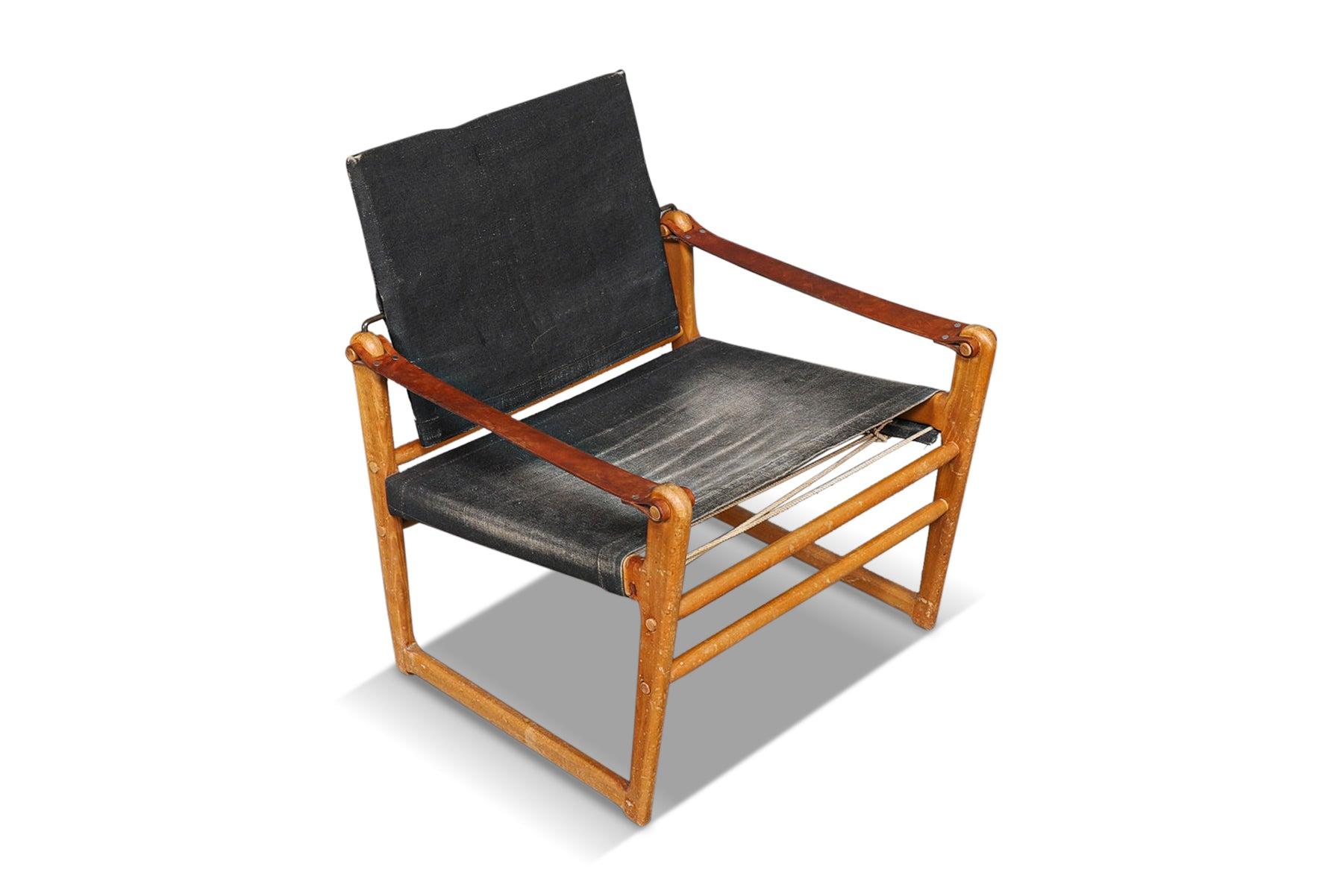 Swedish Cikada Model Safari Chair by Bengt Ruda For Sale