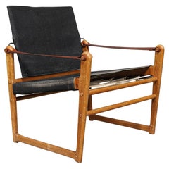 Vintage Cikada Model Safari Chair by Bengt Ruda