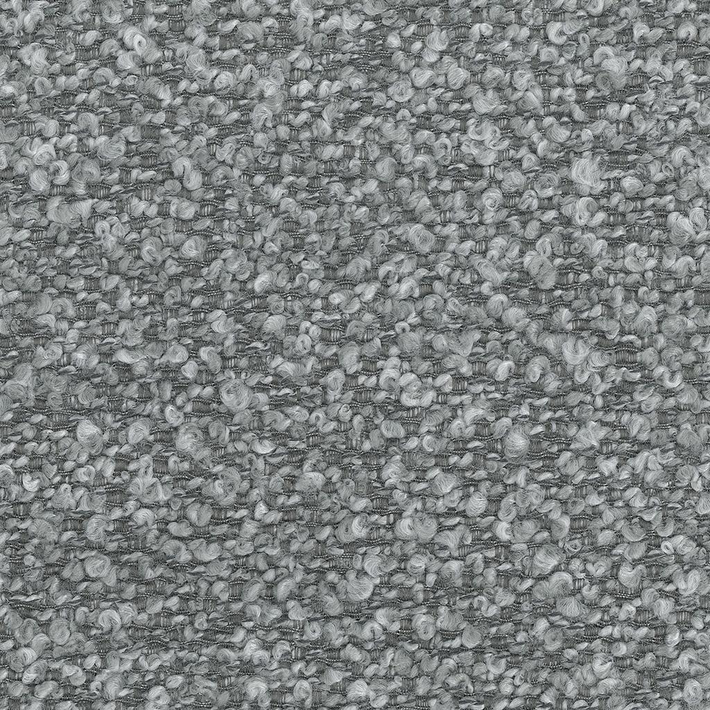 XXIe siècle et contemporain Cilantro sofa bed in grey boucle finish, Italian mechanism, 15cm mattress en vente