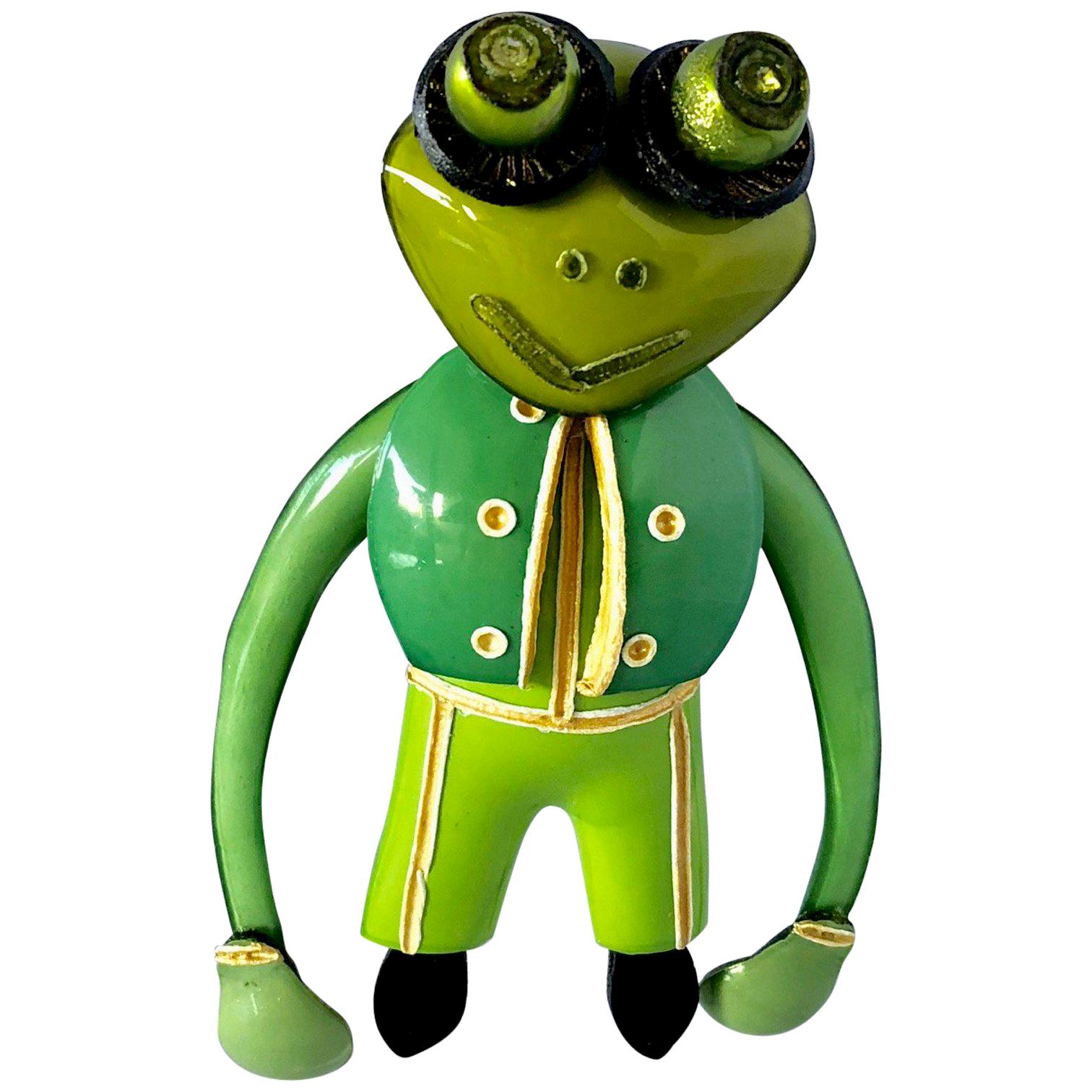 Cilea Paris Grenouille Frog Pin