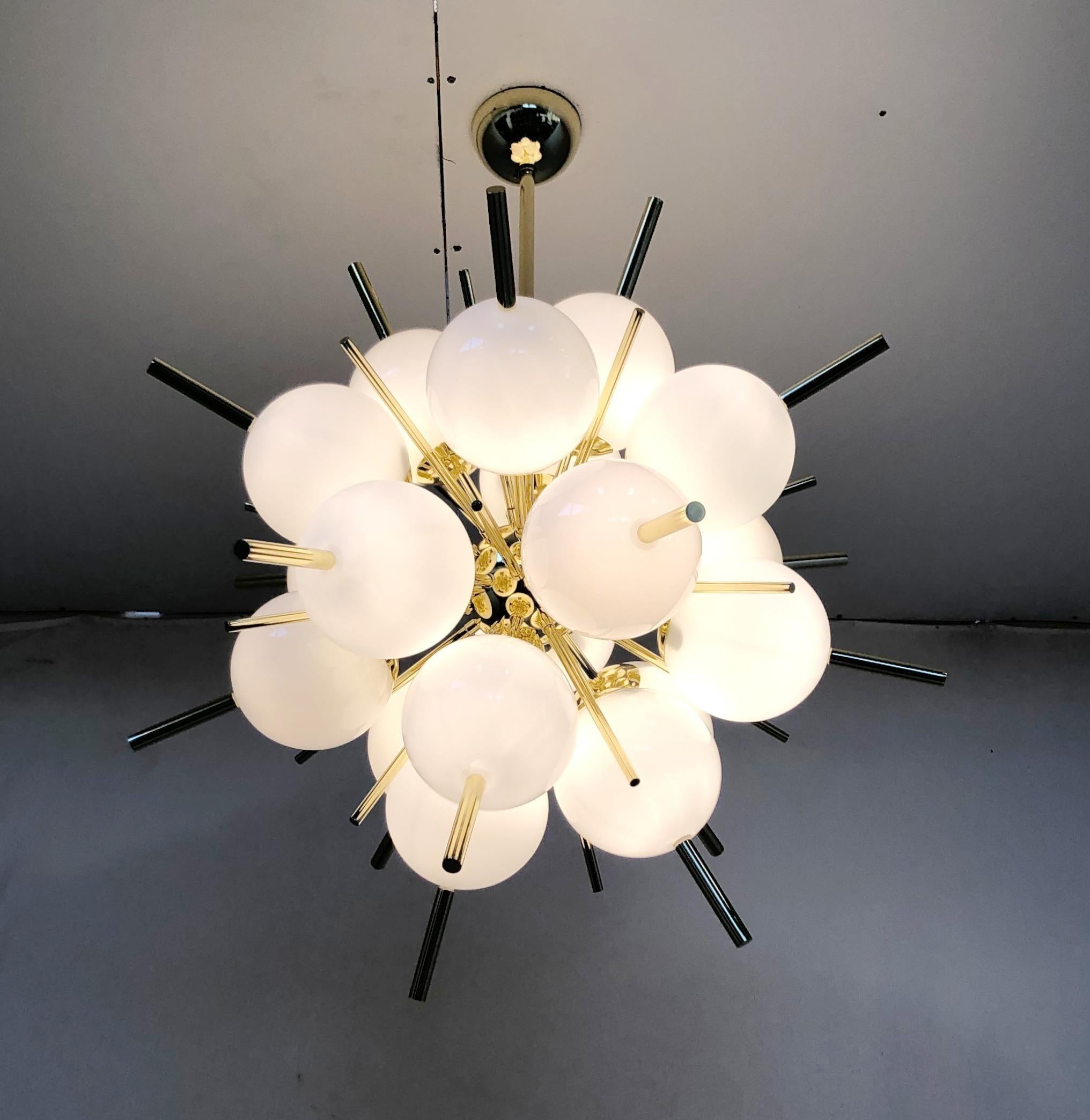 XXI secolo e contemporaneo Lampadario Cilindri di Fabio Ltd in vendita
