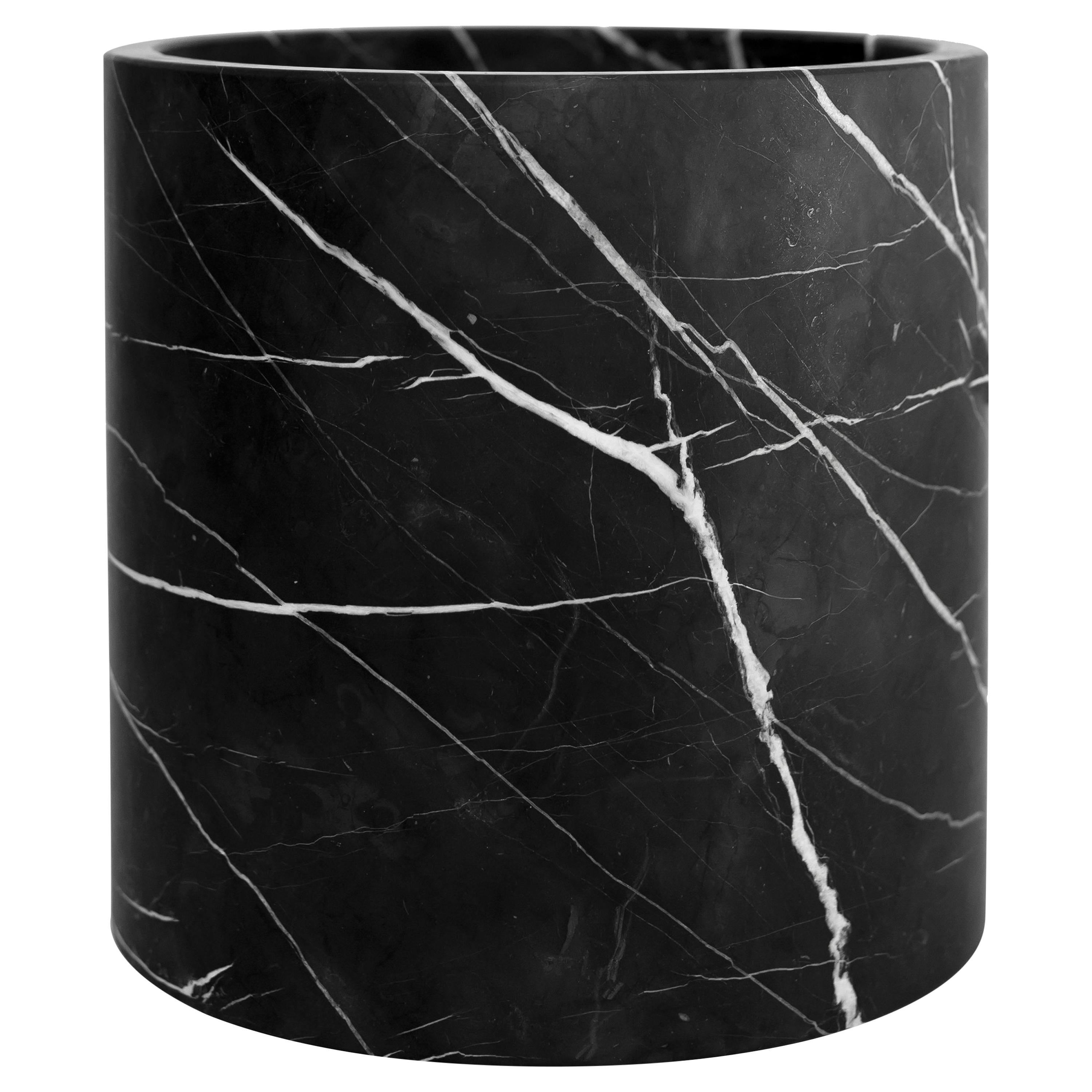 Black marble jumbo Cylinder