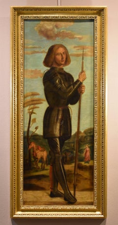 Saint George 17/18th Century Paint Cima Da Conegliano Oli on canvas Old master
