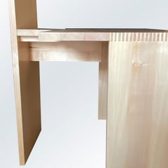 Cimabue White Maple Chair Limited Edition by Ferdinando Meccani