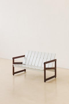 Cimba Loveseat von Sergio Rodrigues, brasilianisches Midcentury-Design, 1970er Jahre