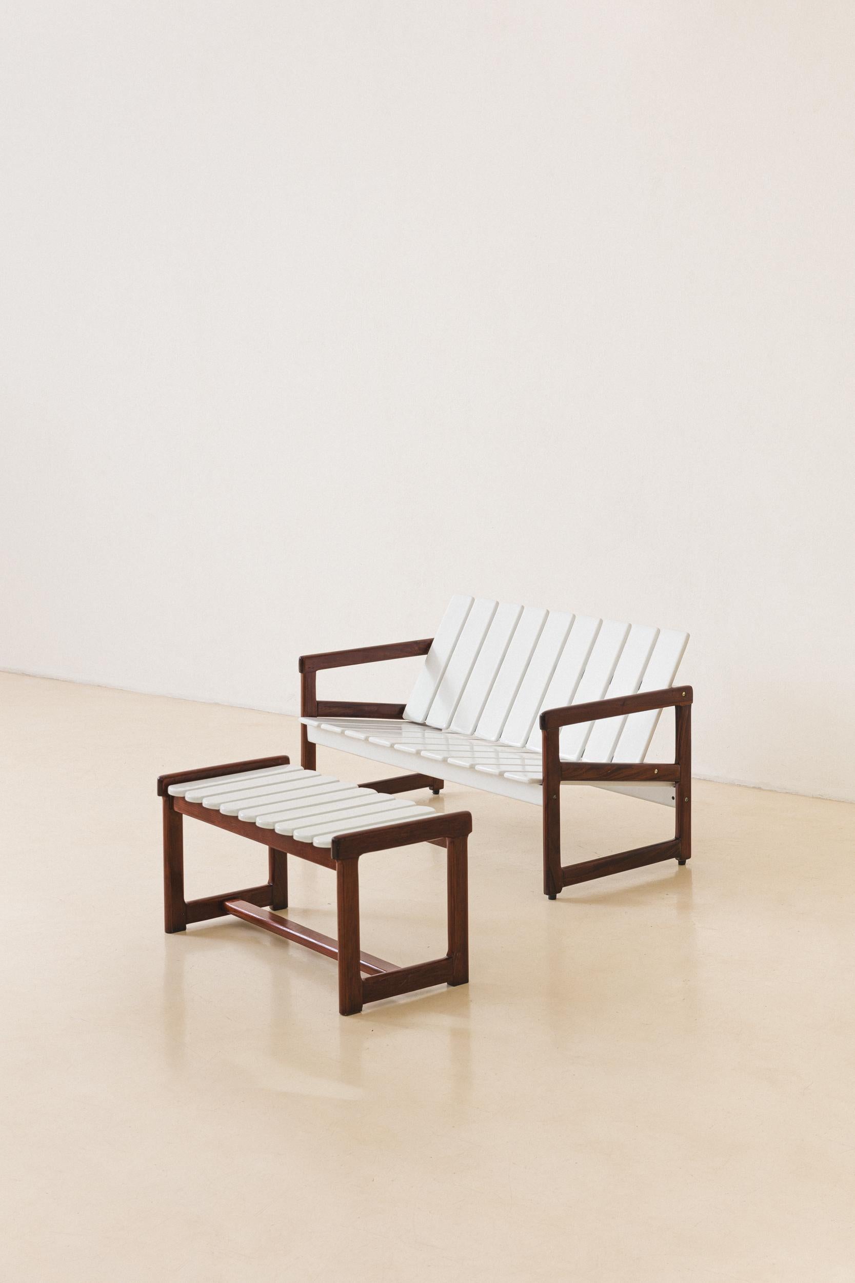 Poltrona Cimba di Sergio Rodrigues, Design brasiliano del Medioevo, anni '70 in vendita 1