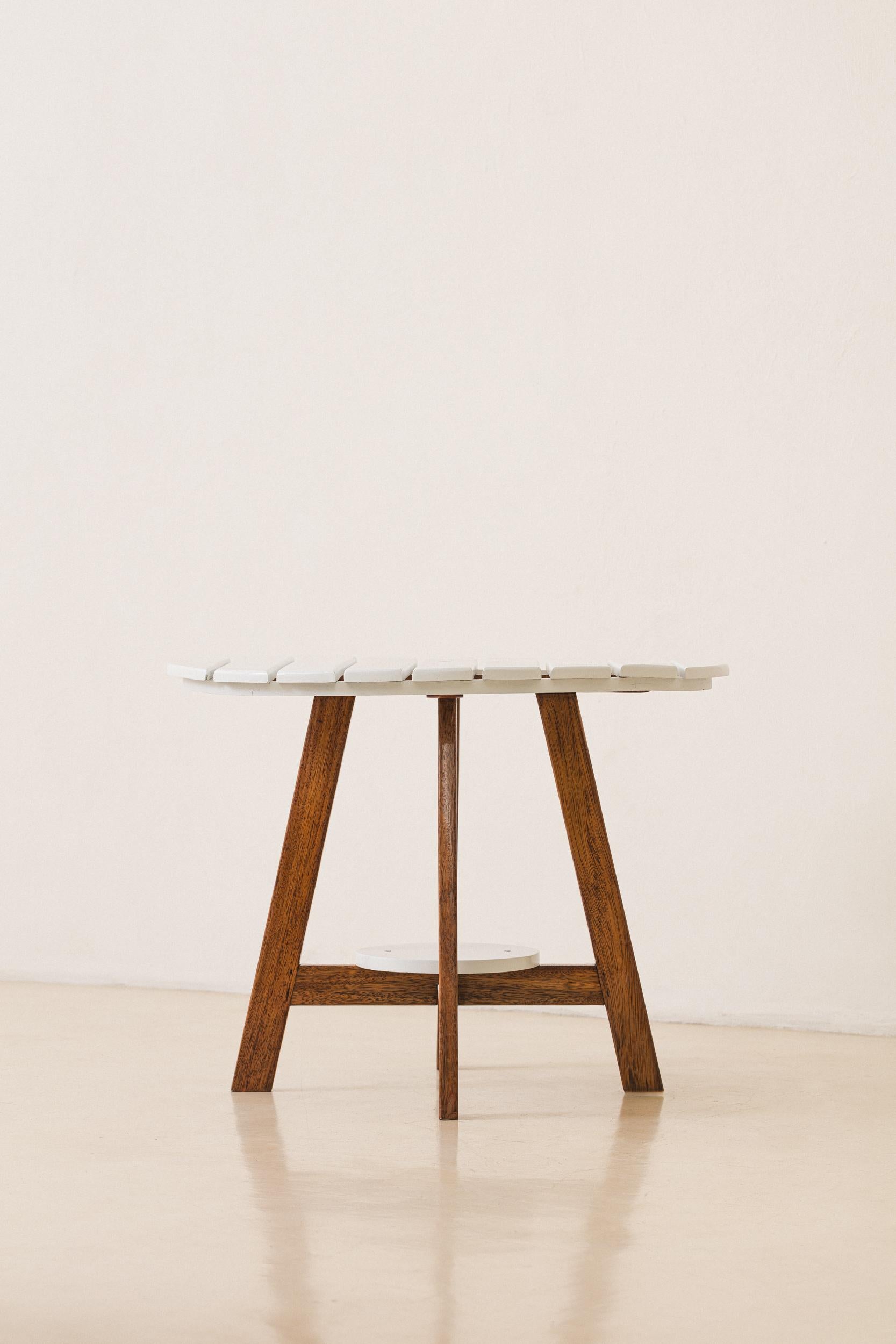 Cimba-Tisch von Sergio Rodrigues, brasilianisches Midcentury-Design, 1970er Jahre (Moderne der Mitte des Jahrhunderts) im Angebot
