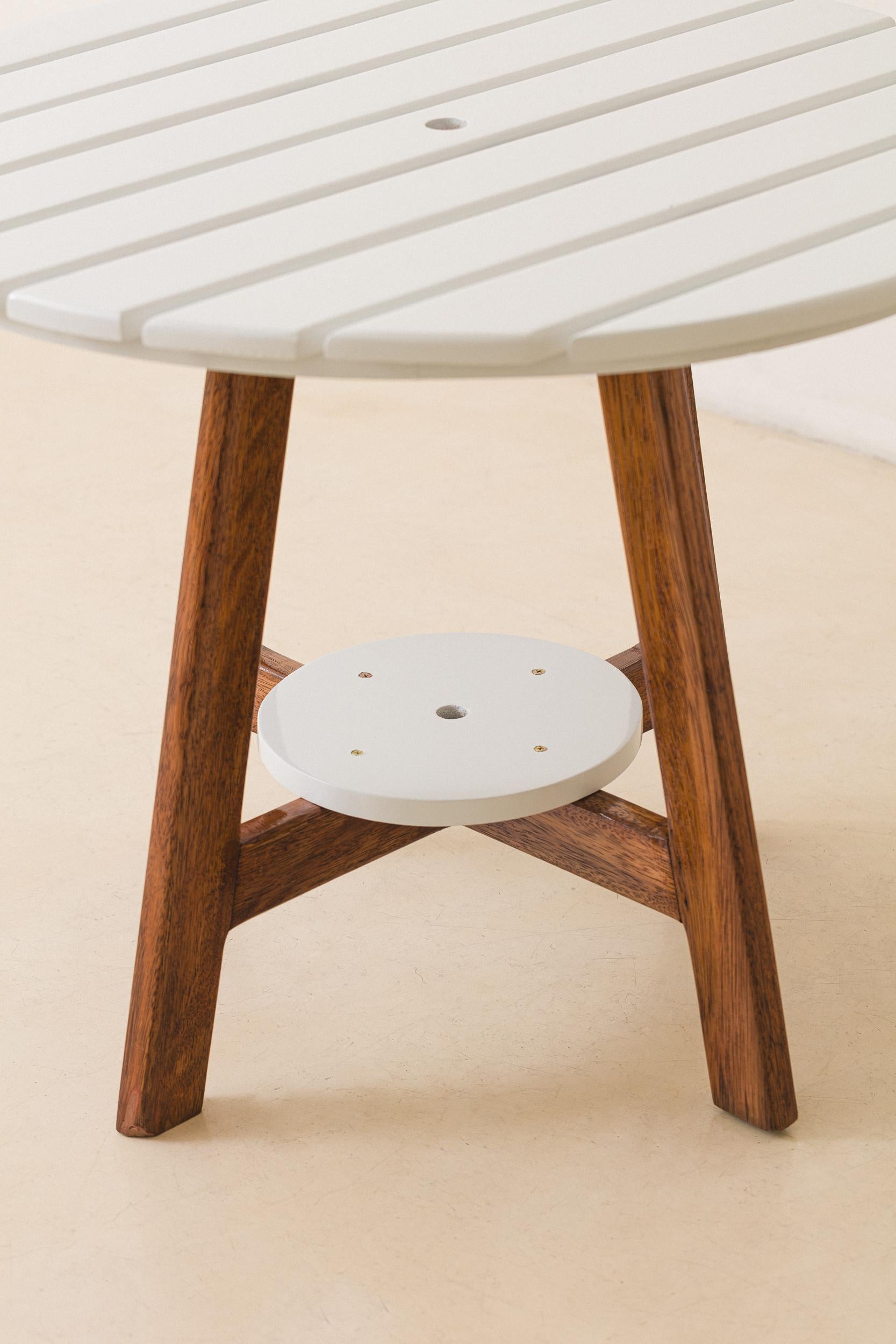 Cimba-Tisch von Sergio Rodrigues, brasilianisches Midcentury-Design, 1970er Jahre (Brasilianisch) im Angebot
