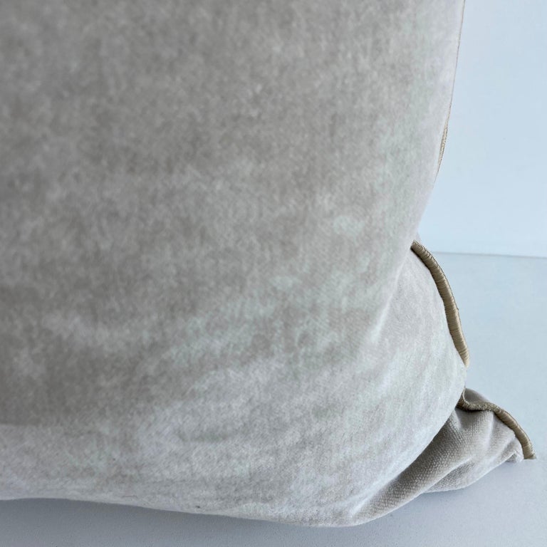 Vintage Velvet Accent Pillow For Sale at 1stDibs