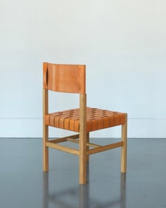 Cinch Tan Woven Bridle Leather Chair