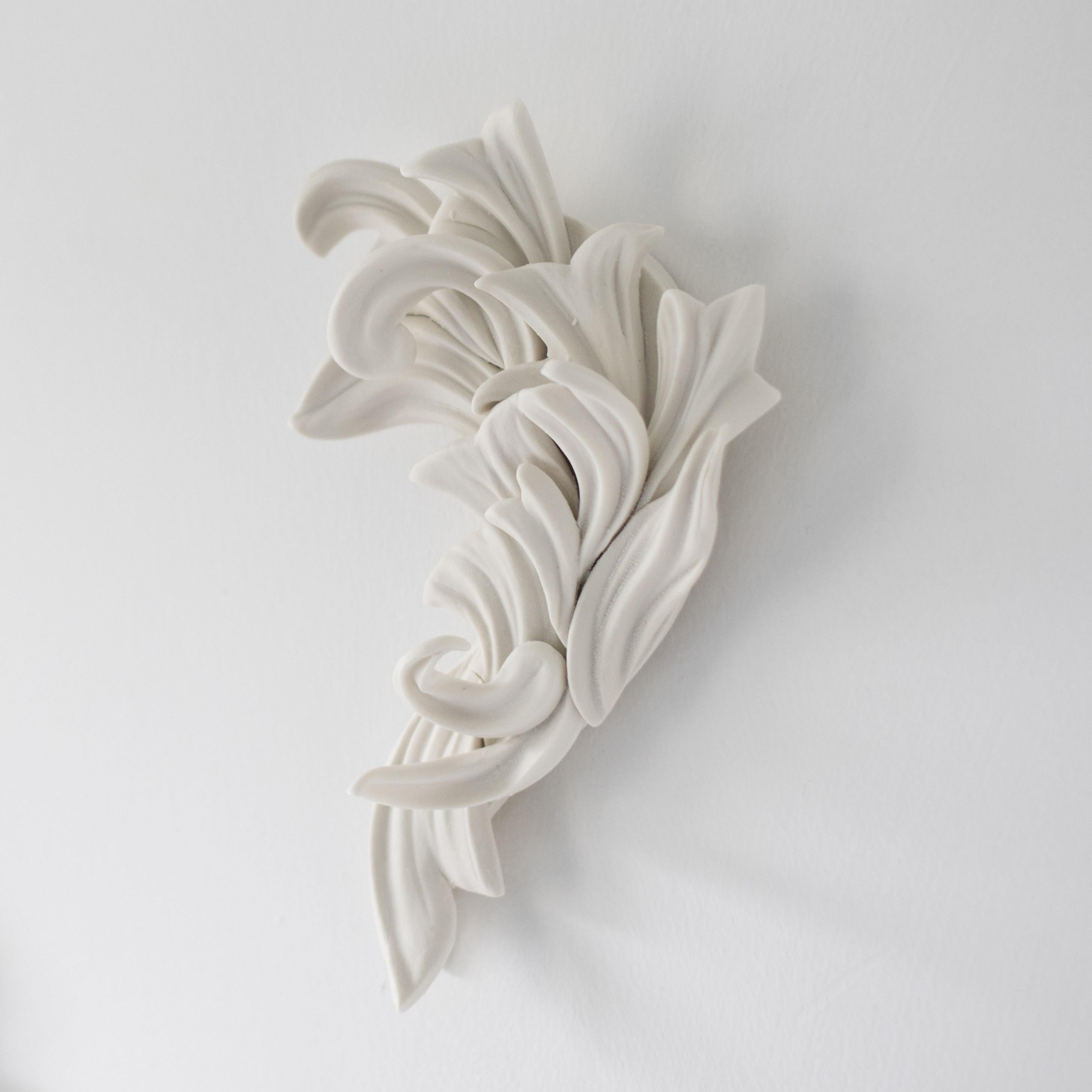 British Cincture, a Unique Porcelain Architectural Wall Installation by Jo Taylor For Sale