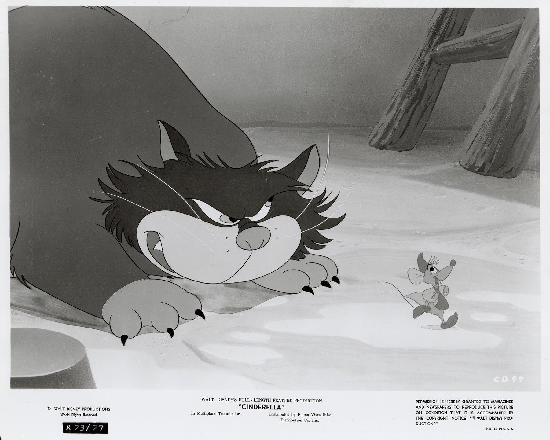 Aschenputtel (1950) Presse-Werbestill - gerahmt (Holz) im Angebot