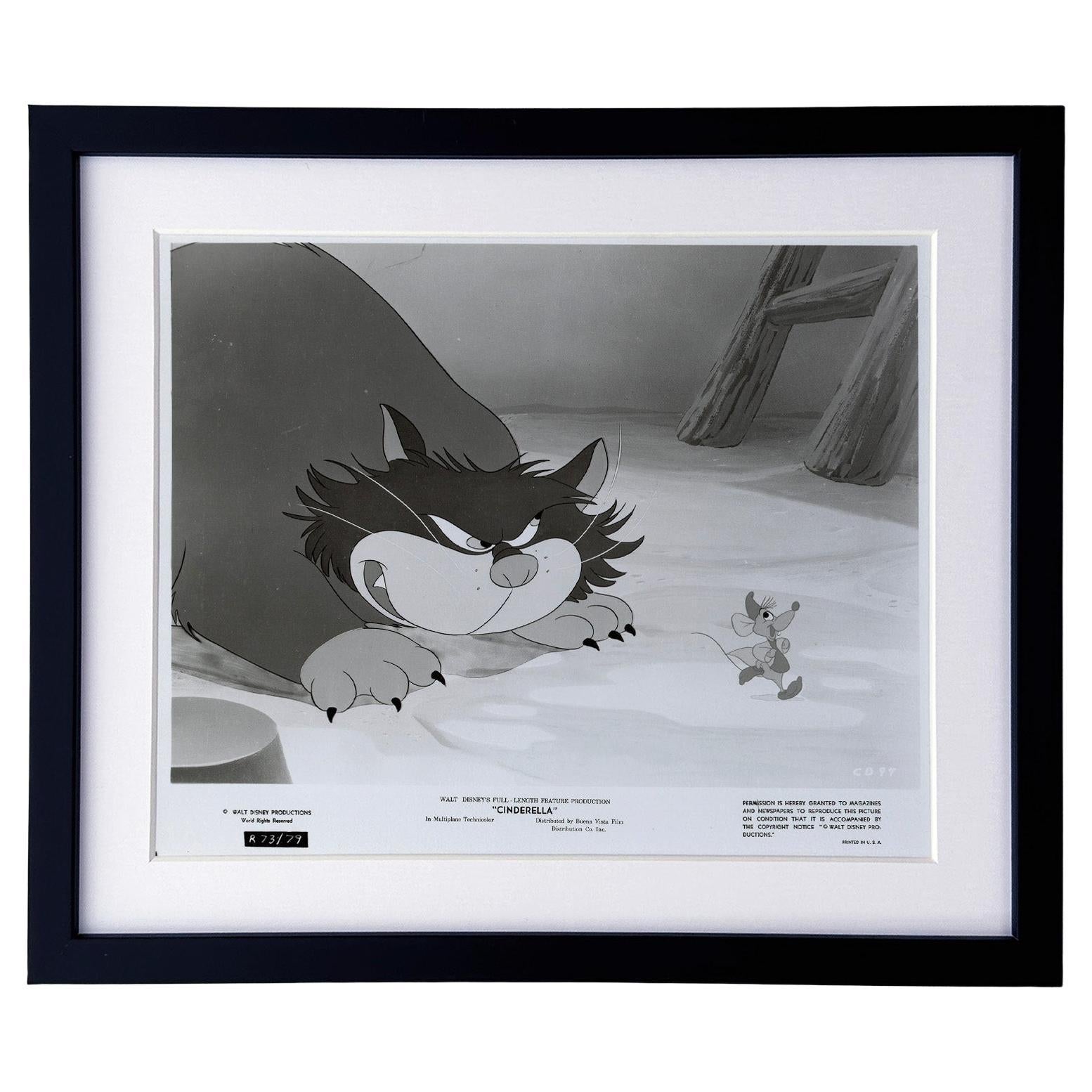 Cendrillon (1950) Image publicitaire pour la presse - encadrée