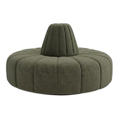 Cinderella Bourne Round Settee by Björk Studio - Custom Made to Order