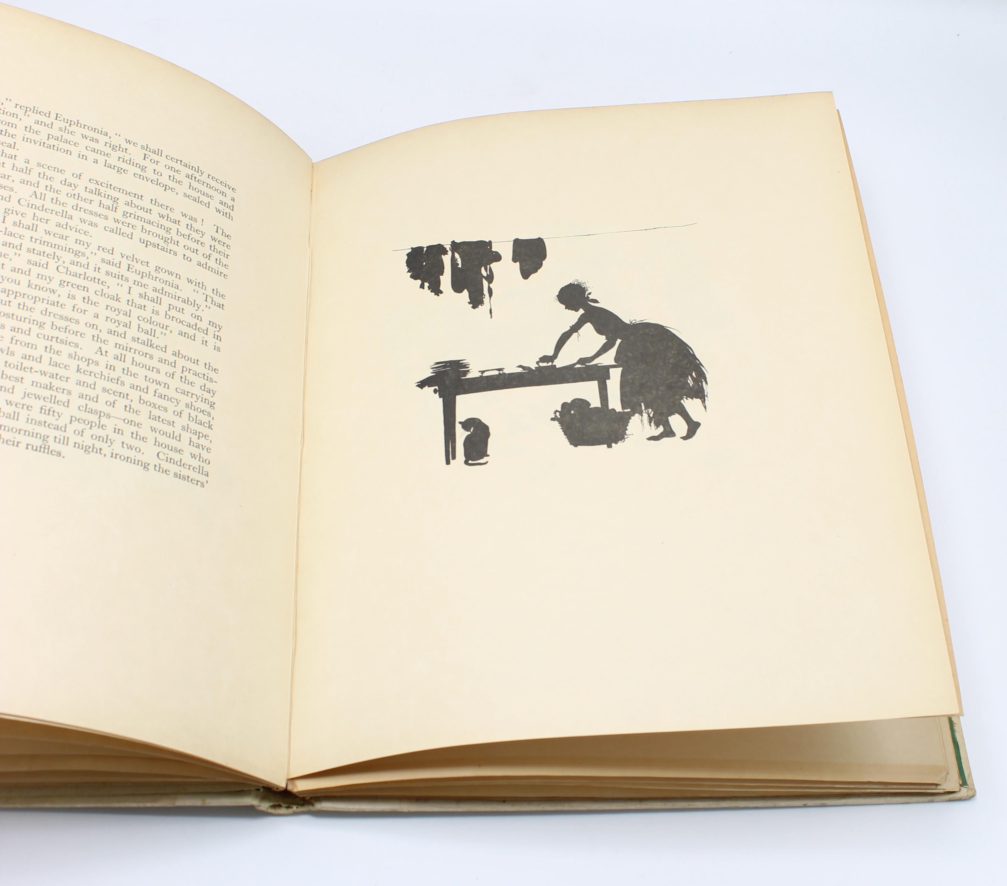 Cinderella, C.S. Evans, Signed by Arthur Rackham, Limited Edition de Luxe, 1919 1