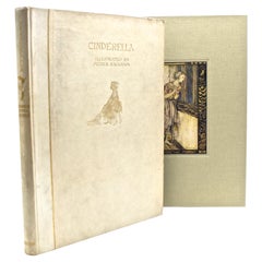 Antique Cinderella, C.S. Evans, Signed by Arthur Rackham, Limited Edition de Luxe, 1919