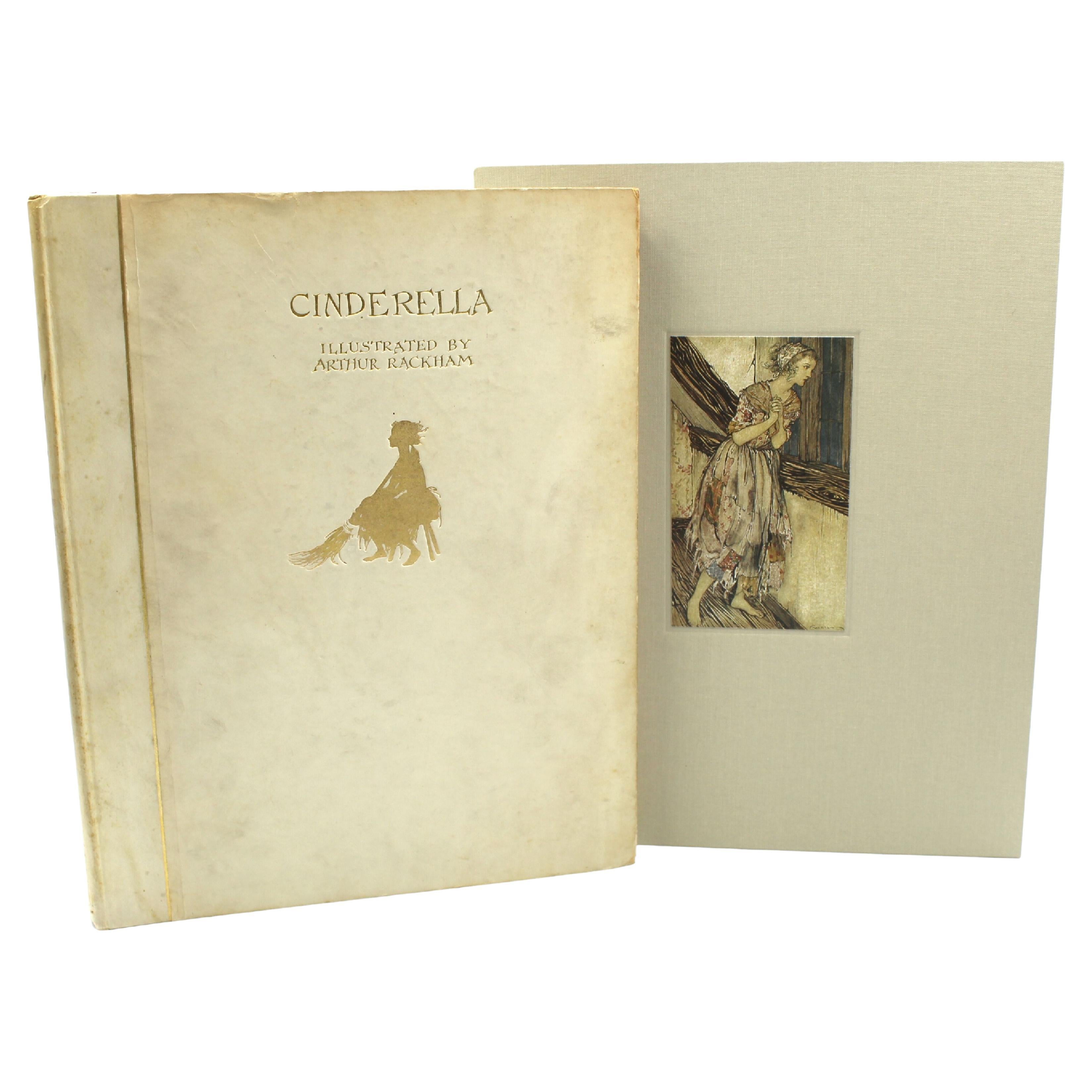 Cinderella, Edited by C.S. Evans, Signed by Arthur Rackham, Edition de Lux, 1919 For Sale