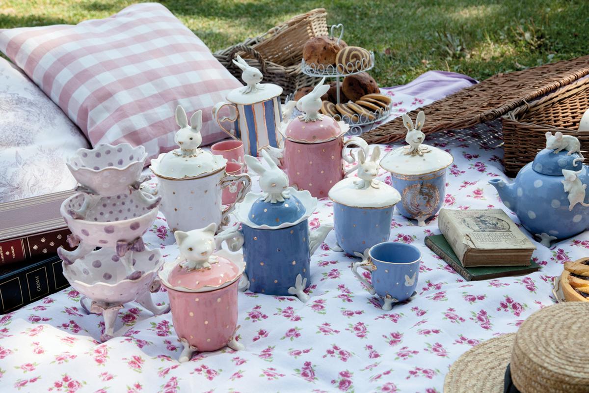 Jarra de leche Cenicienta, porcelana hecha a mano en Italia, diseño artesanal 2021 Belle Époque en venta