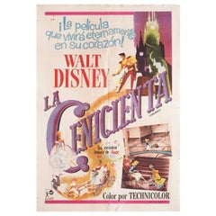 Cinderella R1960s Argentine Film Poster