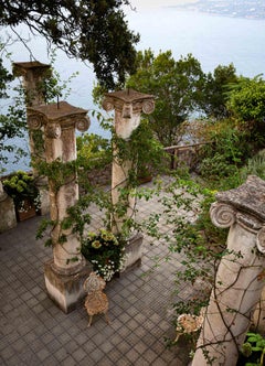 Columns of An Abandoned Villa, Capri -  Photograph by Cindi Emond - 2019