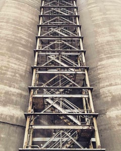 Industrial Look Up -  Photograph by Cindi Emond - 2015