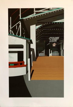 Location Proposal Iris Print Ed. 12 Hand Signed Cyclone Racer (Coney Island, NY)