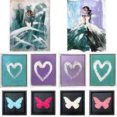 10 pieces collection of 2 "Brides", 4 "My Hearts" and 4 "My Butterflies" Series