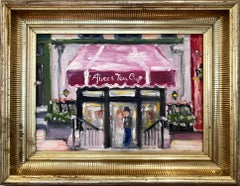 "Alice's Tea Cup" West Village Restaurant Street Scene in New York City