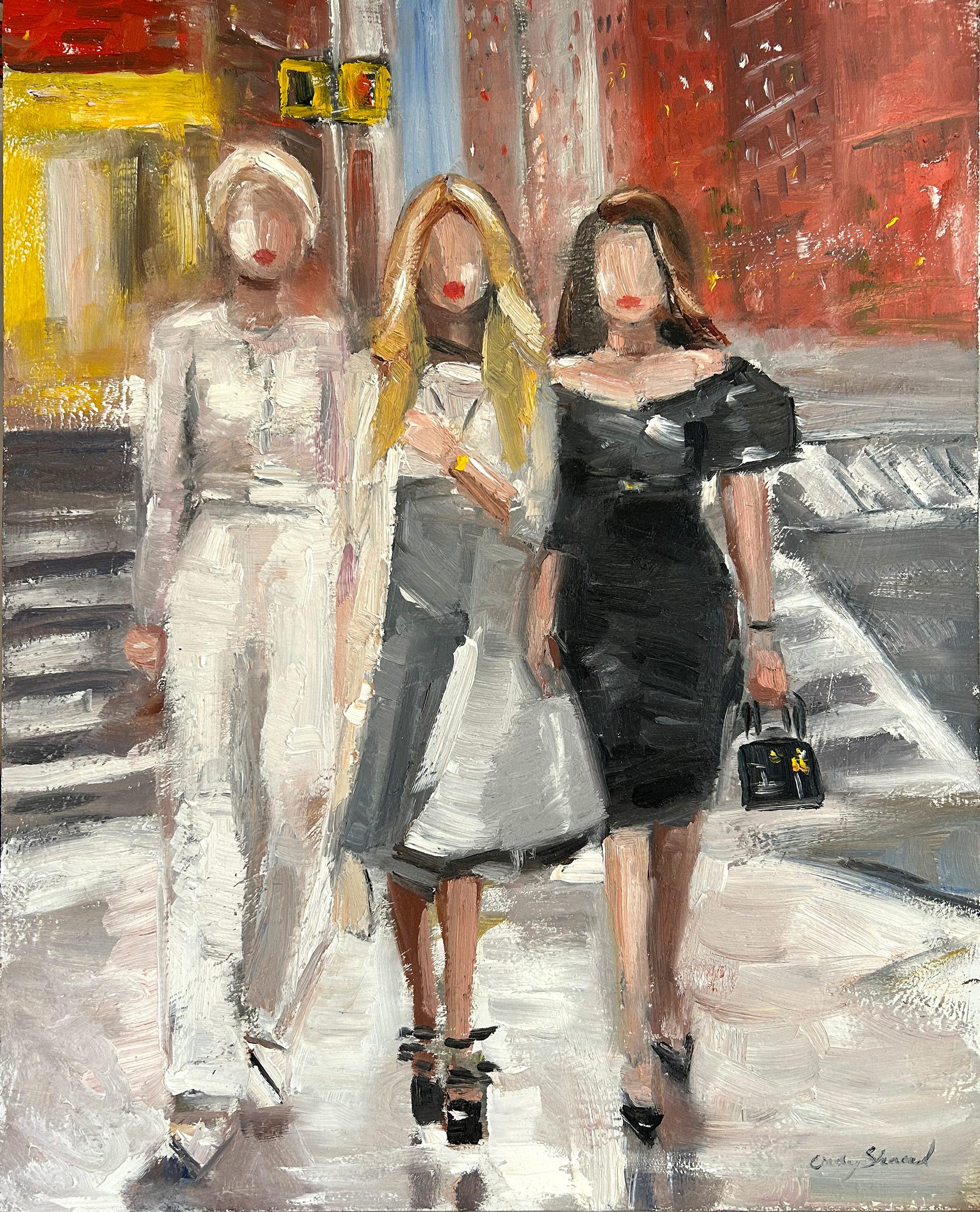 "And Just Like That- NYC" Impressionistic Oil Painting of Sex & the City SJP