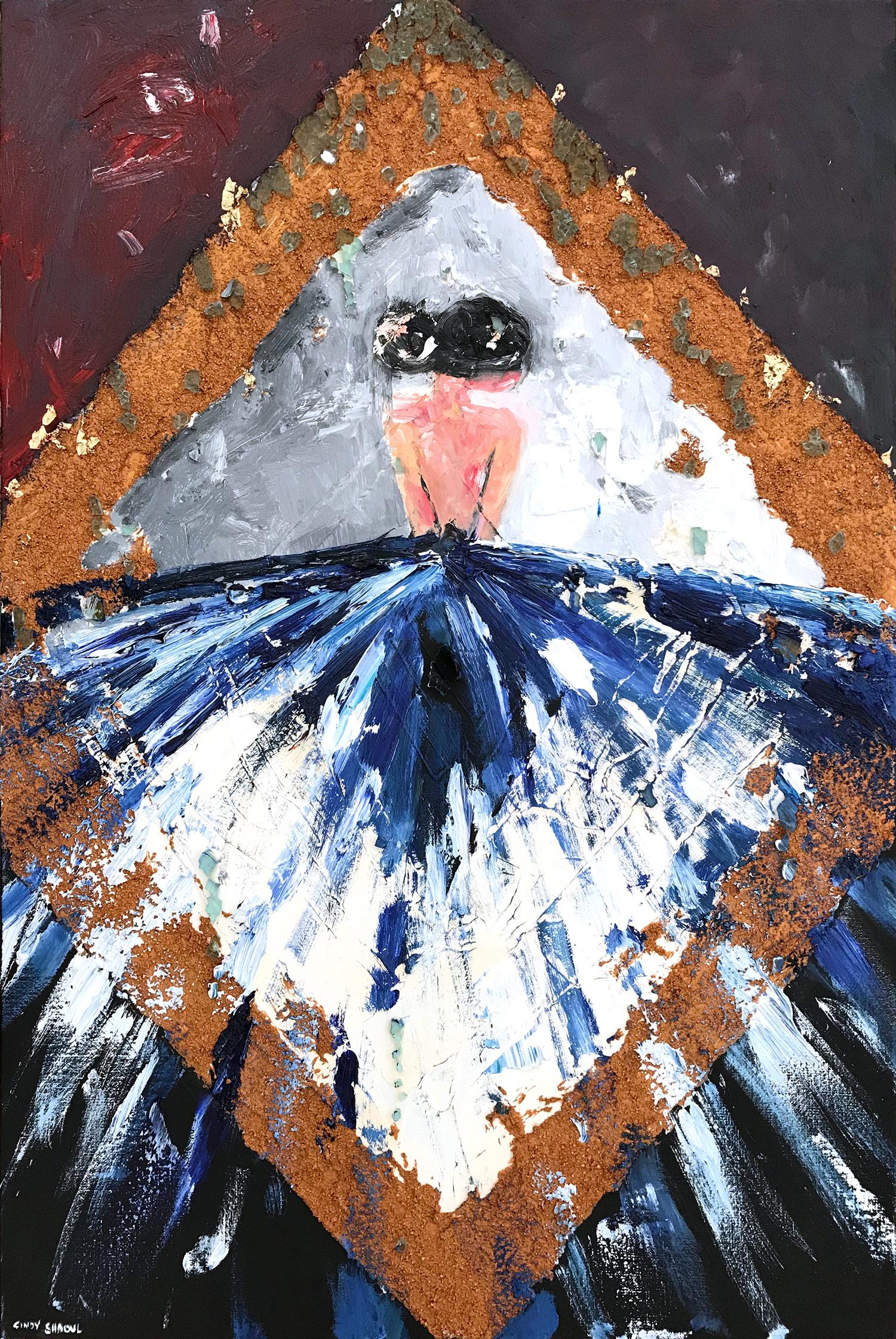 Angelica, Figura abstracta, Pintura al óleo
