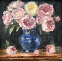 «Flores en París»: bodegón floral impresionista al estilo de Claude Monet