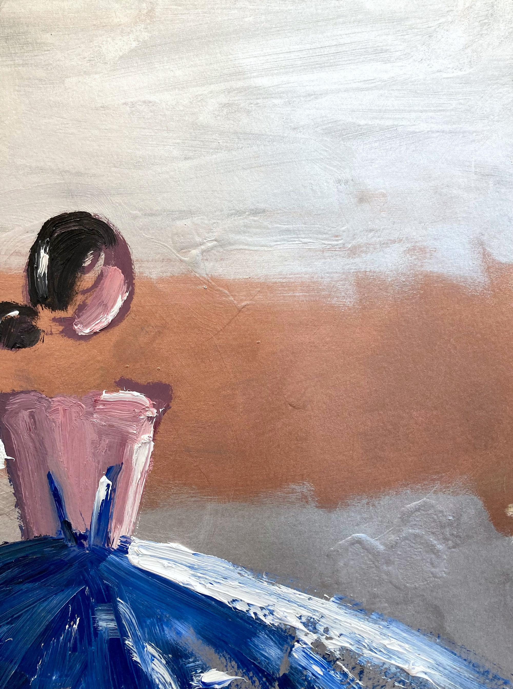 Explorando la pureza de la forma femenina y el dramatismo de la alta costura francesa, la artista Cindy Shaoul crea un diálogo entre lo figurativo y lo abstracto. Sus animadas composiciones son a la vez dramáticas y vigorizantes, y capturan el fugaz