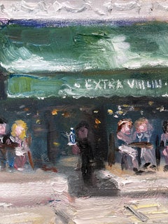"Brunch at Extra Virgin" West Village Restaurant Street Street Scene NYC