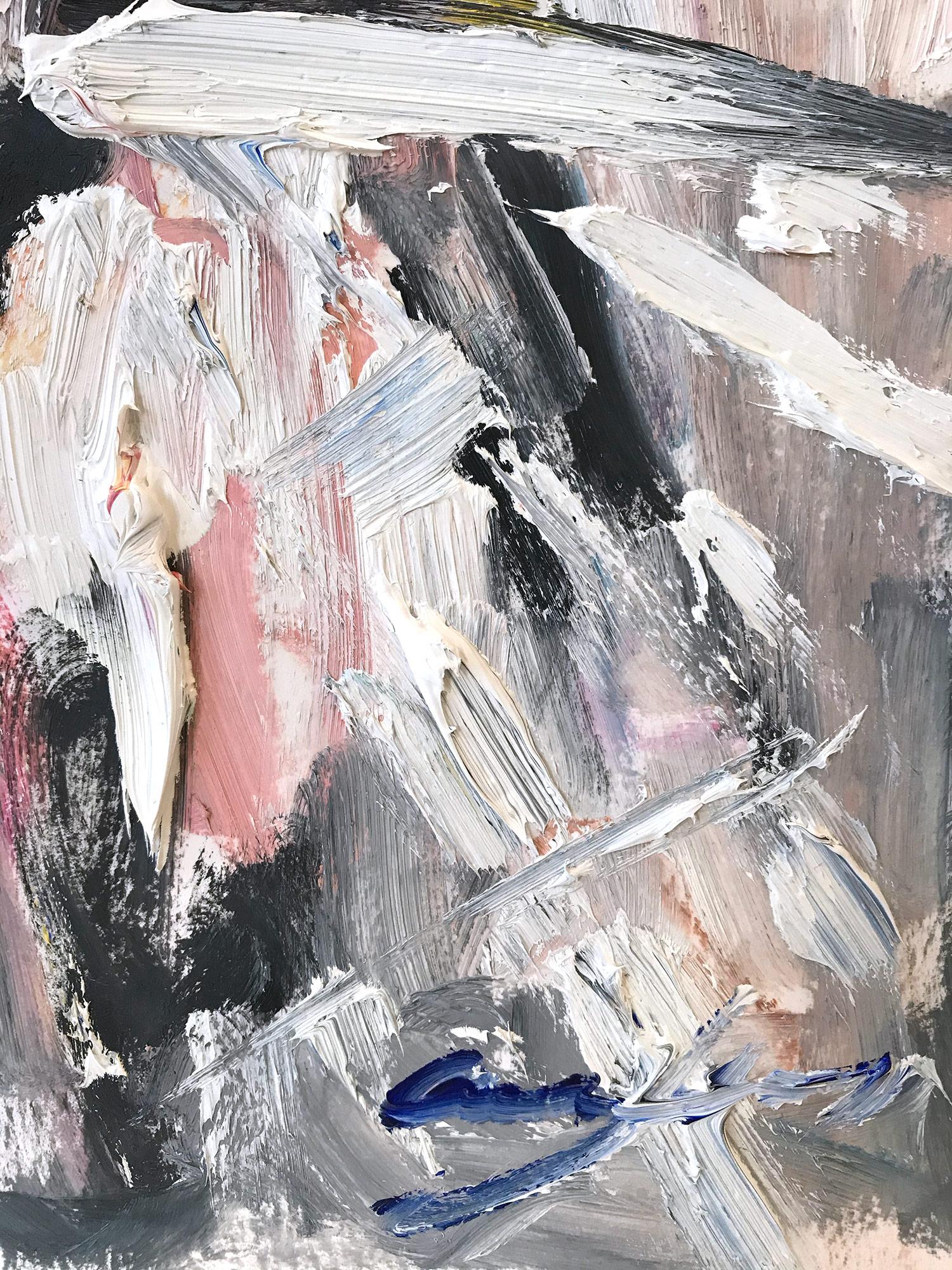 Exploring the purity of the feminine form and the drama of French haute couture, artist Cindy Shaoul creates a dialogue between the figurative and the abstract. Her spirited compositions are both dramatic and invigorating, capturing the fleeting