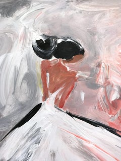 Charlotte Charlotte, Abstrakte Figur auf Papier