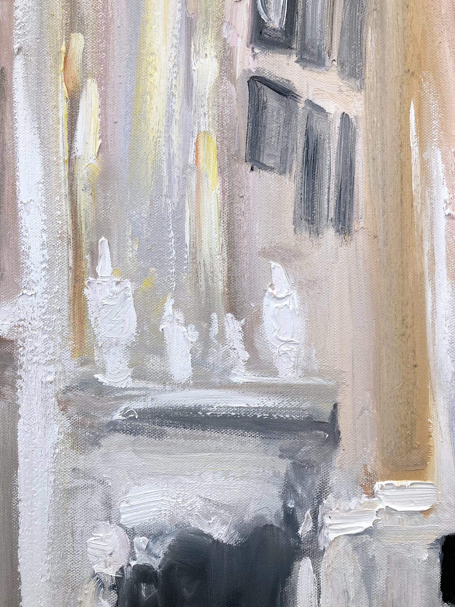 Cindy Shaoul "Chateau de Chambord" Impressionist Oil Painting