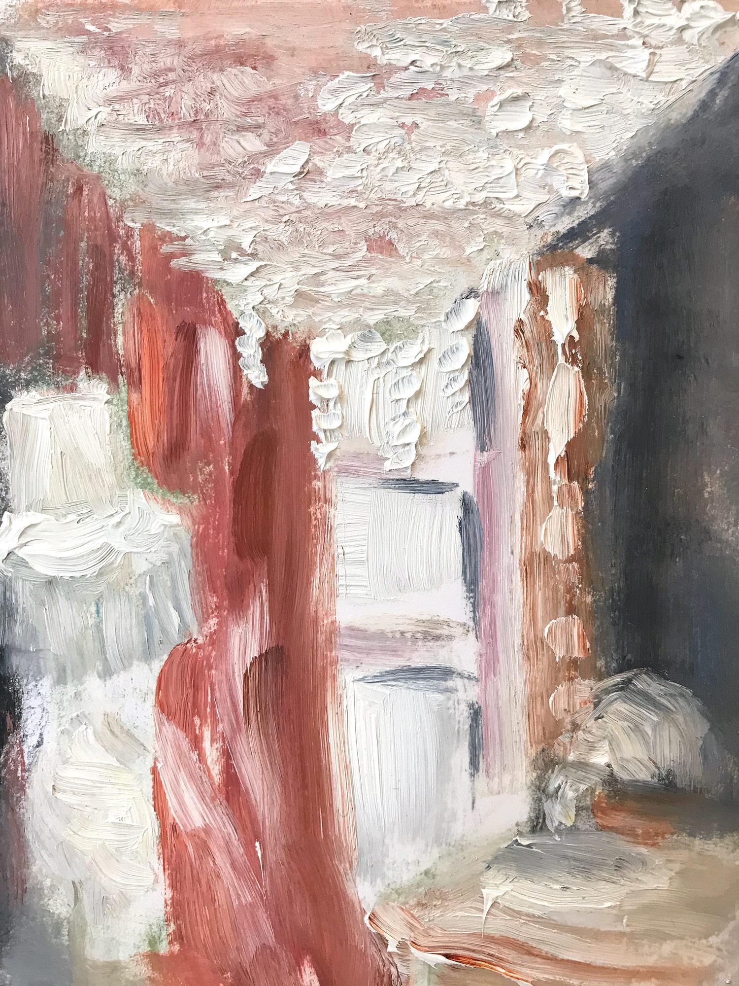 Esplorando la purezza delle forme femminili e il dramma dell'alta moda francese, l'artista Cindy Shaoul crea un dialogo tra il figurativo e l'astratto. Le sue composizioni vivaci sono allo stesso tempo drammatiche e stimolanti, e catturano il