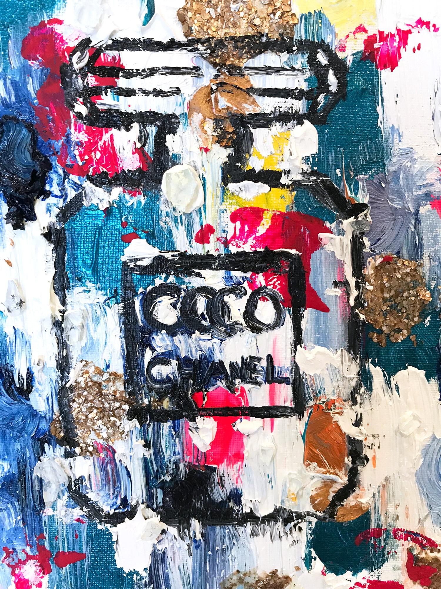 coco chanel pop art