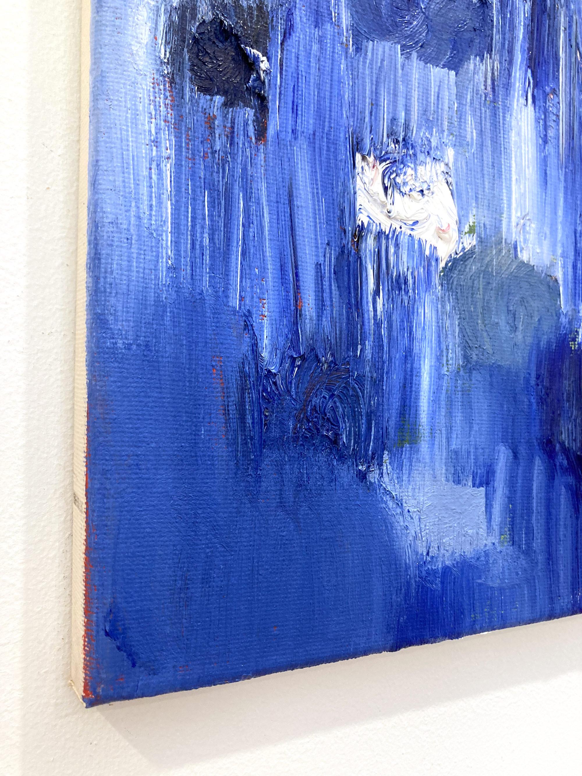 Peinture à l'huile abstraite sur toile 